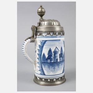 Künersberger Fayencewalzenkrug