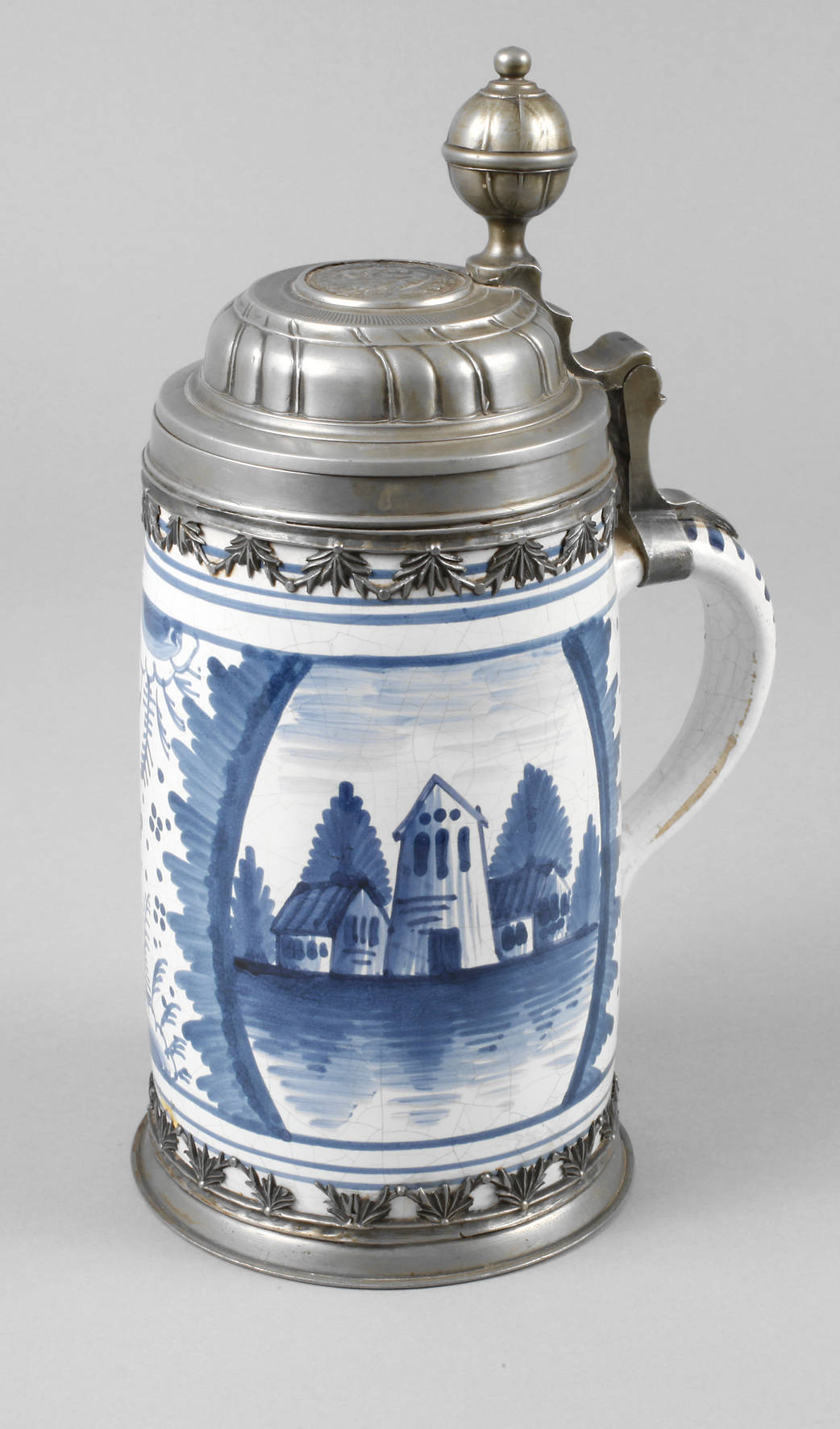 Künersberger Fayencewalzenkrug