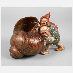 Zwerge am Schneckenhaus