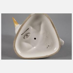 Goldscheider Möwe mit Küken