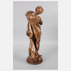 Goldscheider Wien große Figur ”Schlangenzauberin”