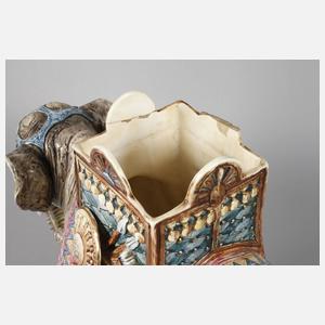 Indischer Elefant als Vase