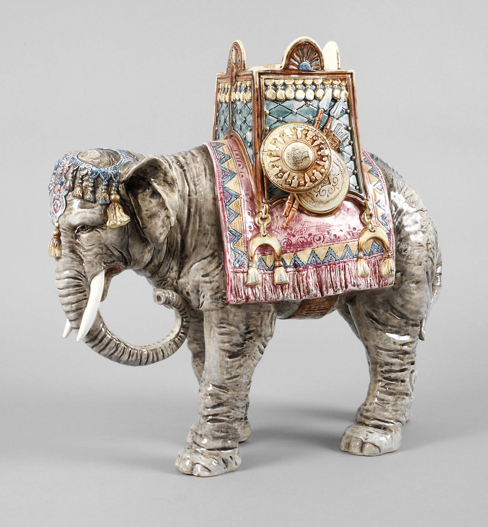 Indischer Elefant als Vase