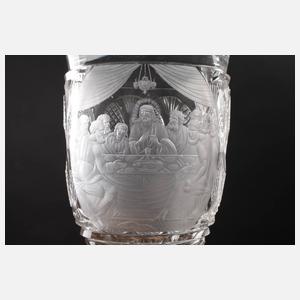 Becher mit dem Abendmahl nach Leonardo da Vinci