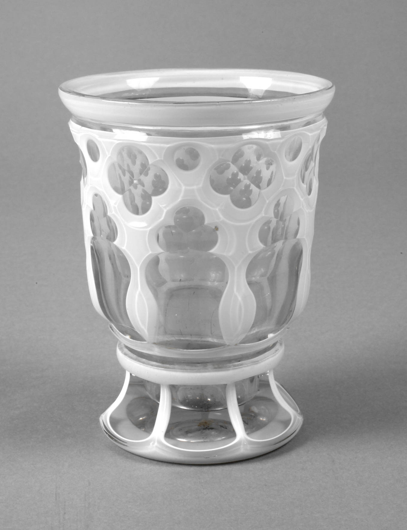 Fußbecher Biedermeier