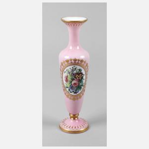 Milchglasvase Historismus