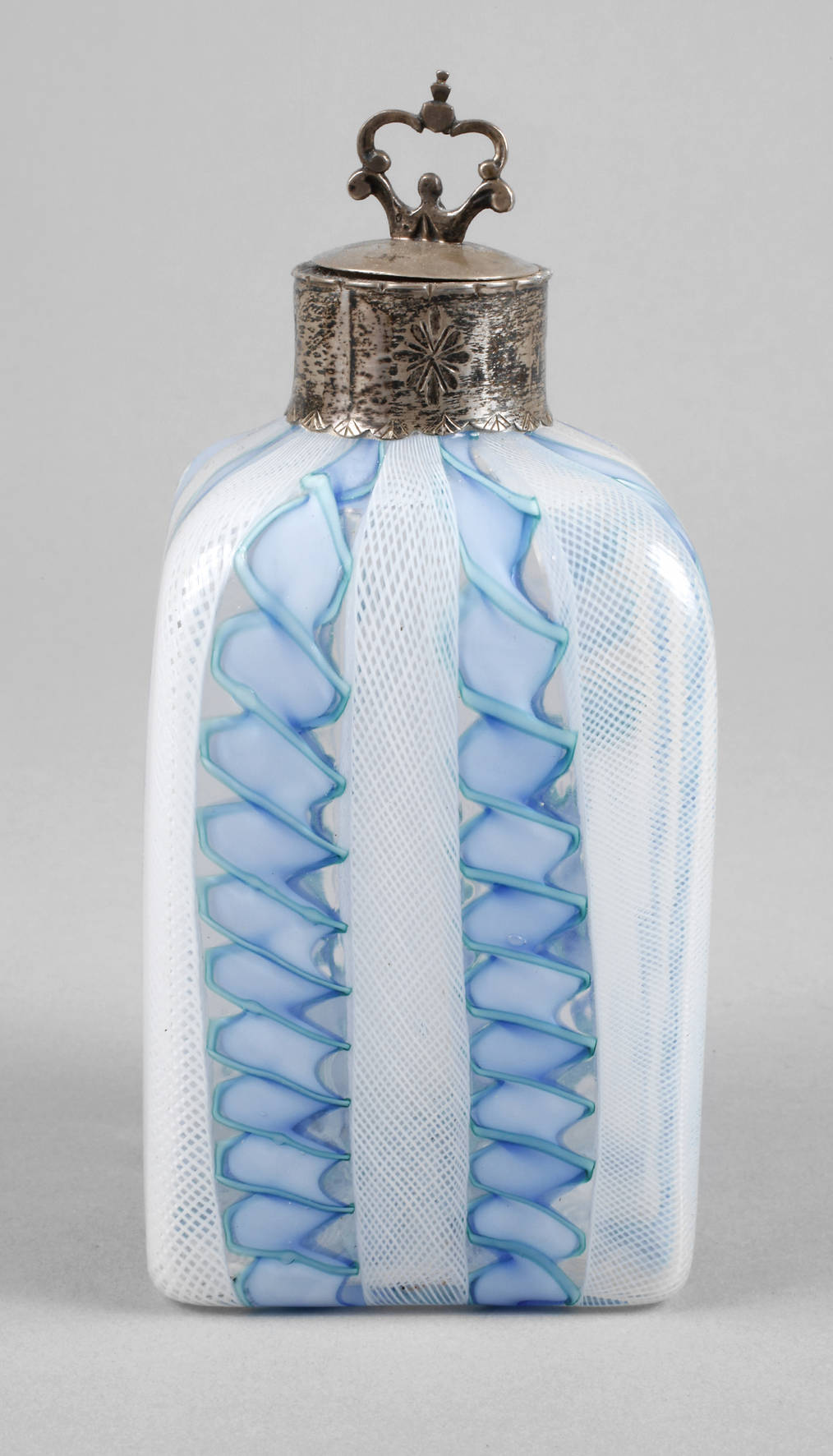 Murano Flakon mit Metallmontierung