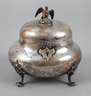 Silber Zuckerdose Biedermeier