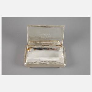 Tabatiere Silber