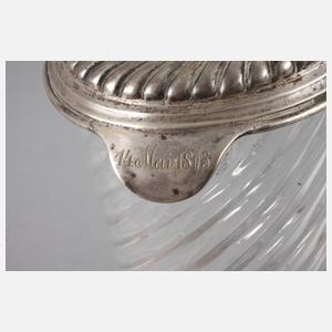 Glaskrug aus dem Geschlecht derer von Watzdorf