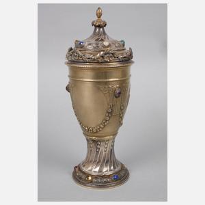 Vergoldeter Silberpokal Historismus