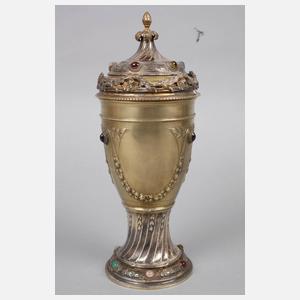Vergoldeter Silberpokal Historismus