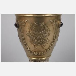 Vergoldeter Silberpokal Historismus
