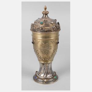 Vergoldeter Silberpokal Historismus