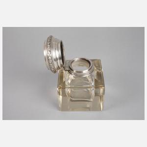 Silber Tintenfass Jugendstil