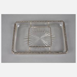 Silber Tintenfass Jugendstil