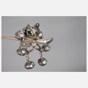 Silberpfeife mit Rasseln