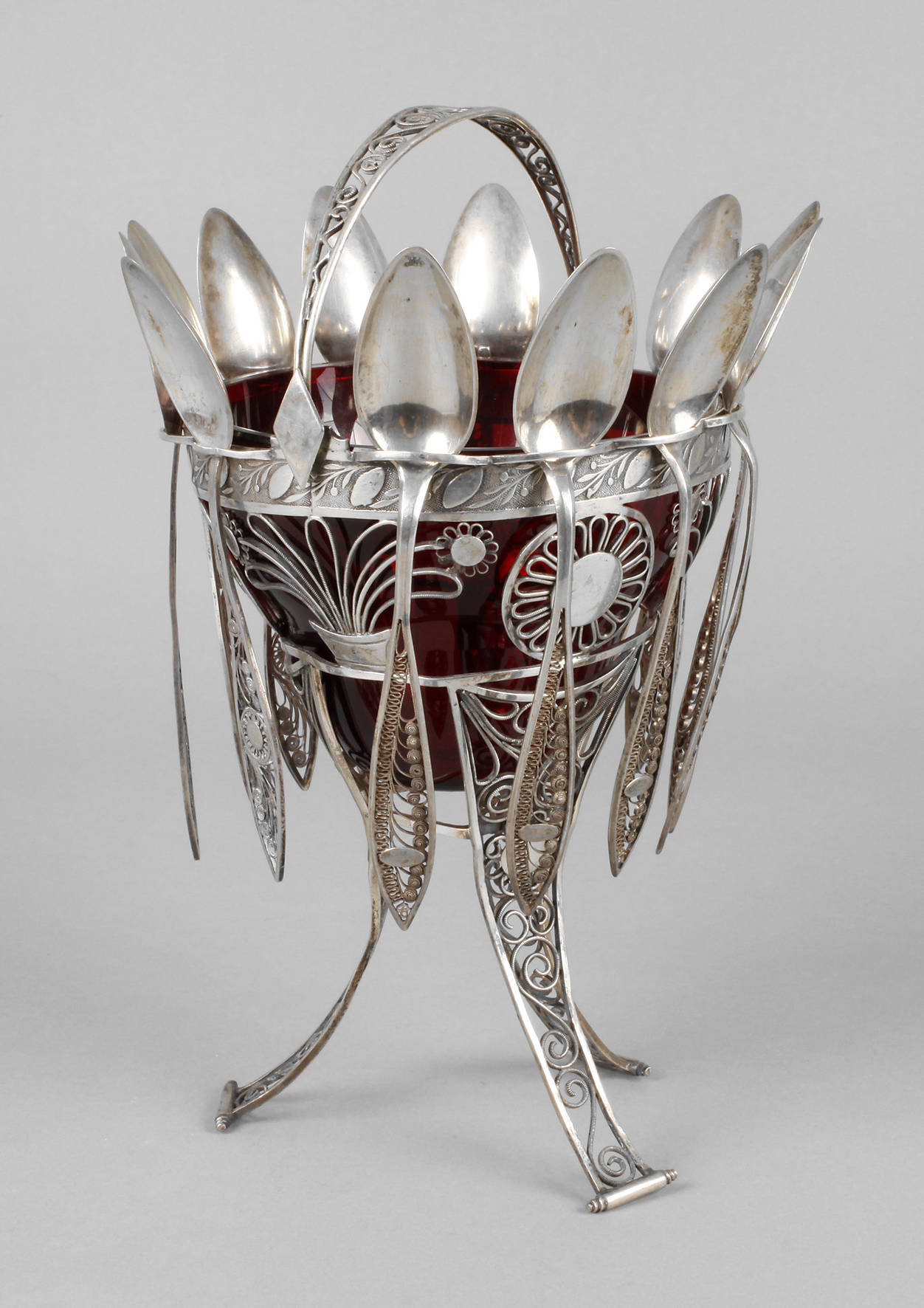 Zuckerkorb Filigranarbeit