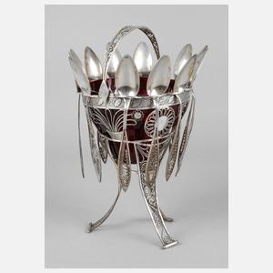 Zuckerkorb Filigranarbeit