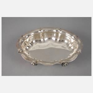 Fußschale Silber