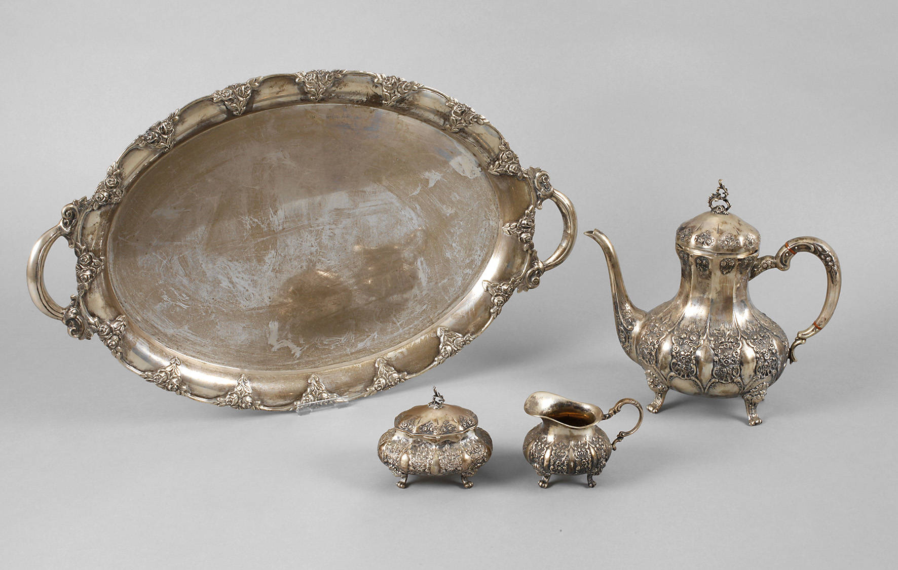 Kaffeeservice Silber