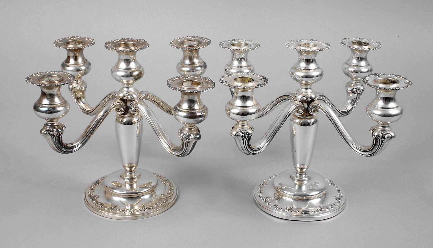 Paar Silberleuchter ”Alt-Heidelberg”