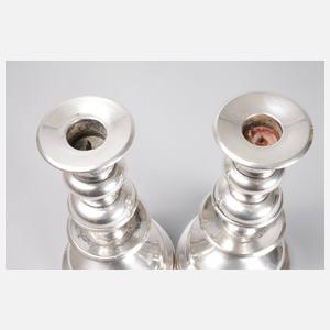 Paar Silberleuchter Portugal