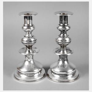 Paar Silberleuchter Portugal