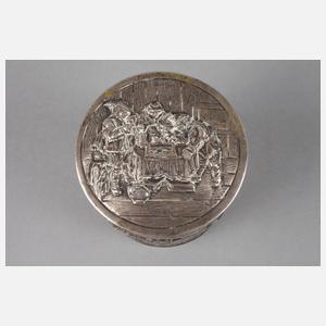 Silber Zigarettendose