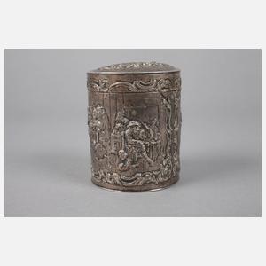 Silber Zigarettendose