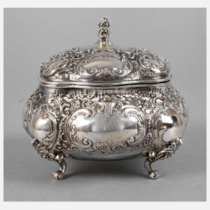 Silber Zuckerdose