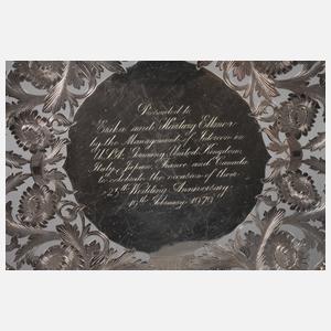 Silberplatte England