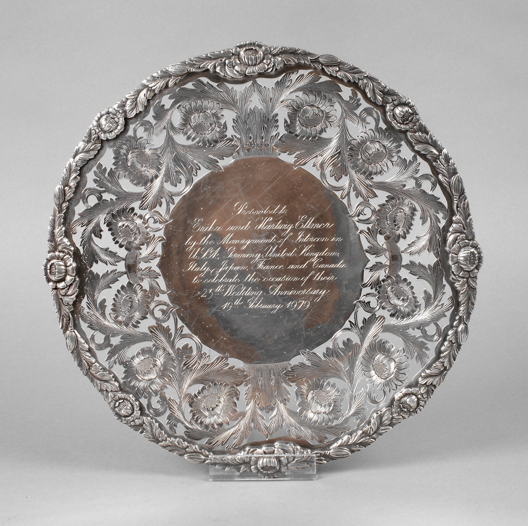 Silberplatte England