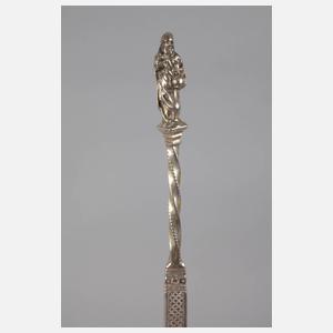 Sechs Apostellöffel Silber