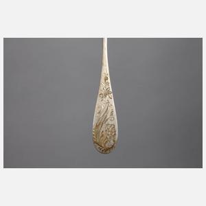 Silber sechs Kaffeelöffel