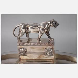 WMF übergroßer Tafelaufsatz Jugendstil