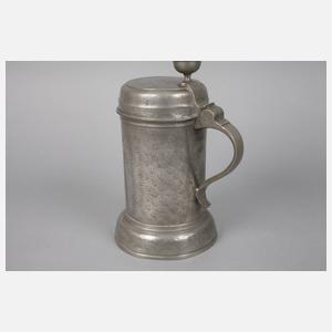 Zinn Walzenkrug Sachsen