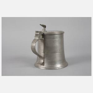 Gedrungener Zinnhumpen Niederbayern