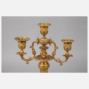 Paar Biedermeier Girandolen