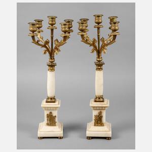 Paar Klassizistische Girandolen