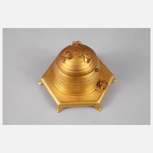 Tintenfass als Bienenkorb