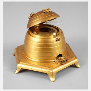 Tintenfass als Bienenkorb