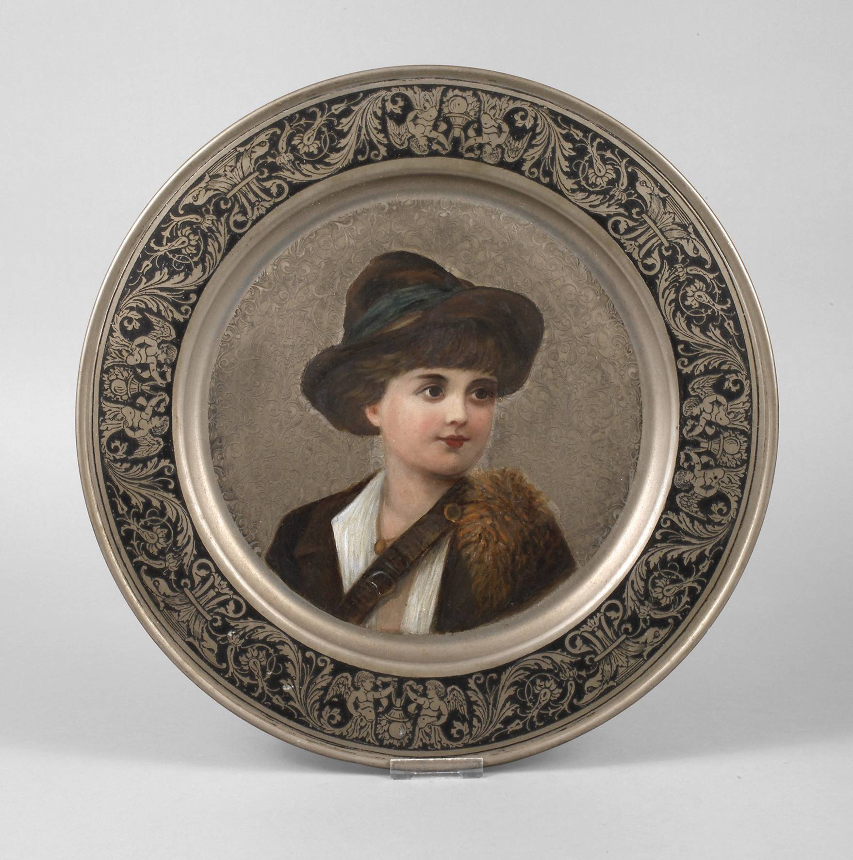 Bemalter Historismusteller