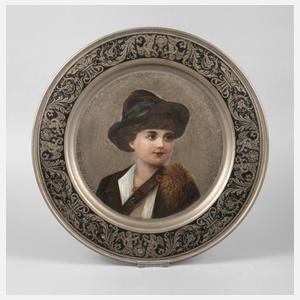 Bemalter Historismusteller