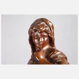 Emile Louis Picault, Bauernmädchen