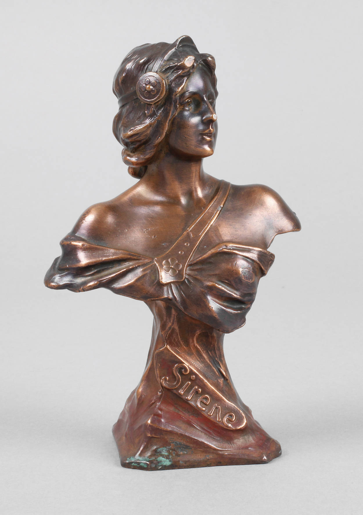 Zollé, Jugendstil-Mädchenbüste ”Sirene”