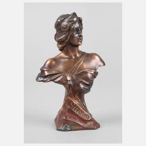 Zollé, Jugendstil-Mädchenbüste ”Sirene”