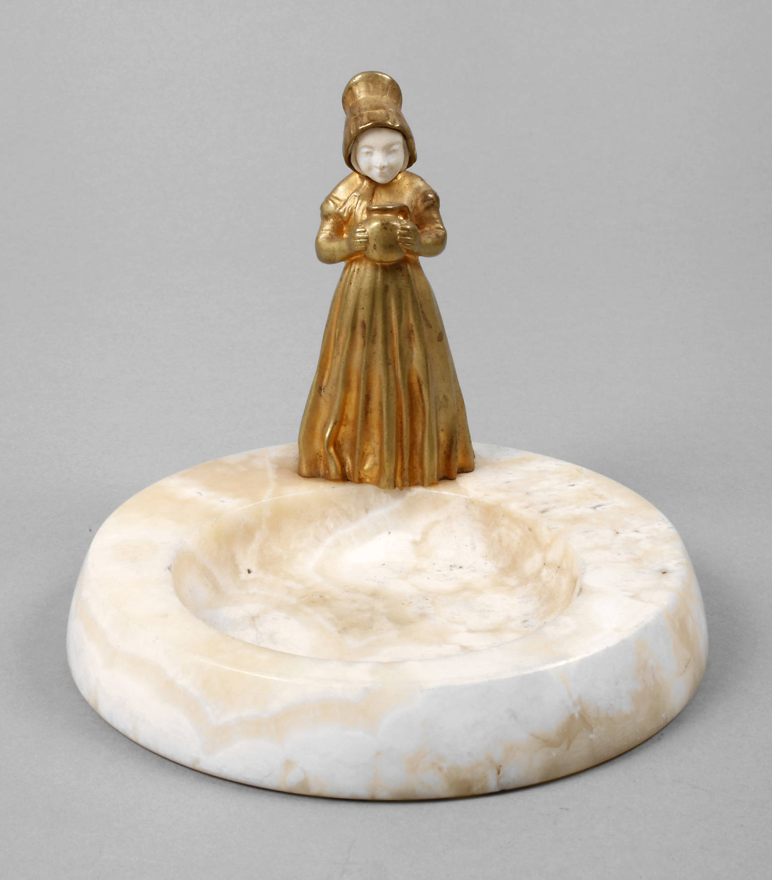 Peter Teresczcuk, Schale mit Chryselephantin