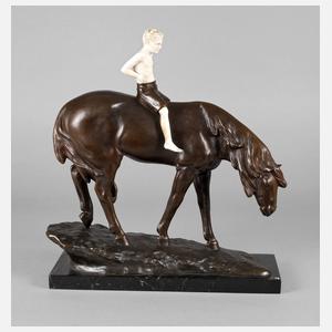 Walter Gebler, Chryselephantin reitender Junge