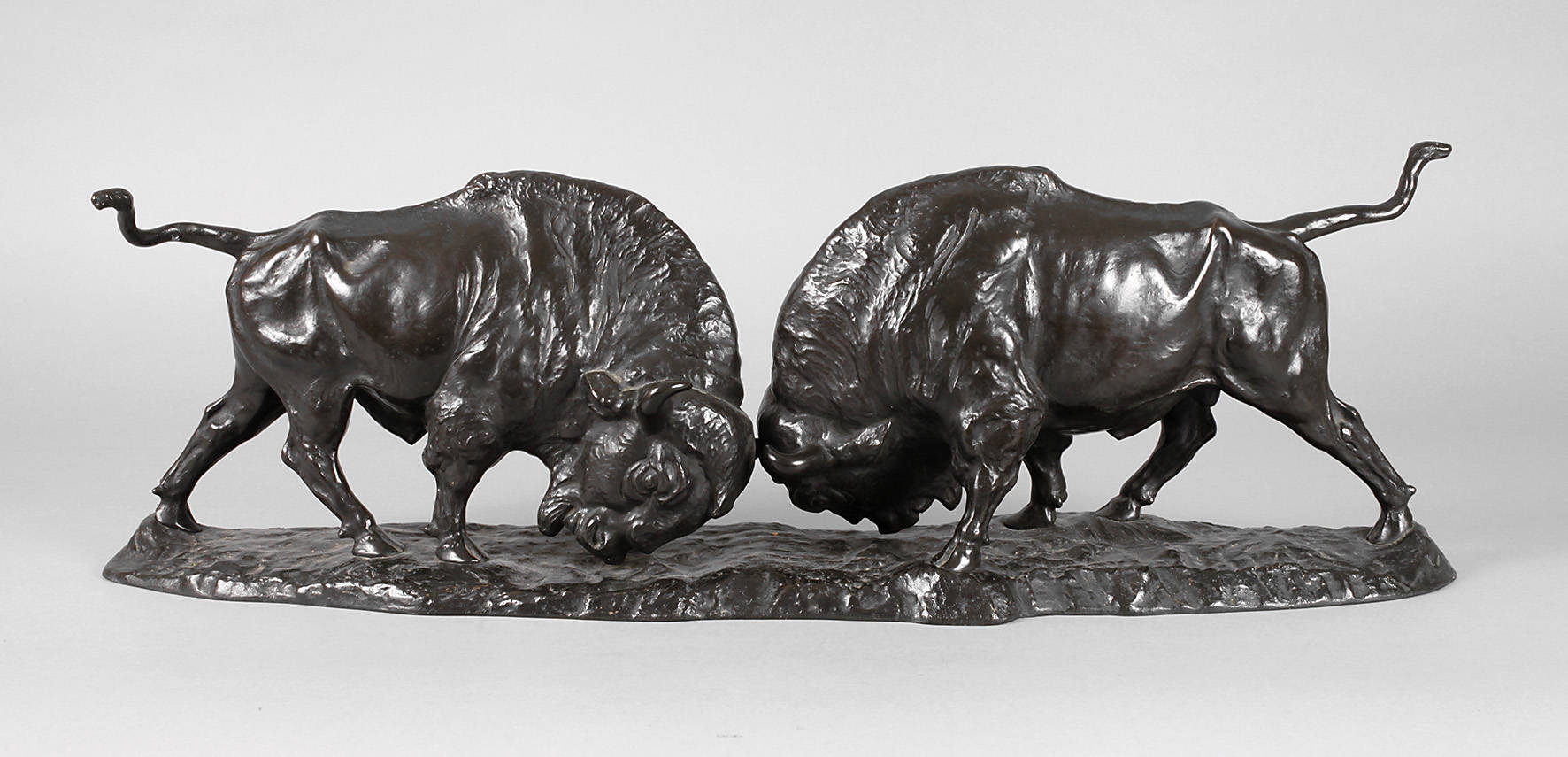 Franz Iffland, kämpfende Wisente